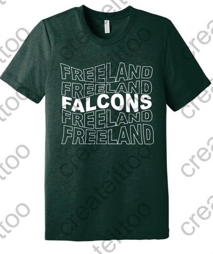 Freeland Repeat Tee (Youth & Adult)
