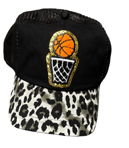 Basketball Animal Print Hat
