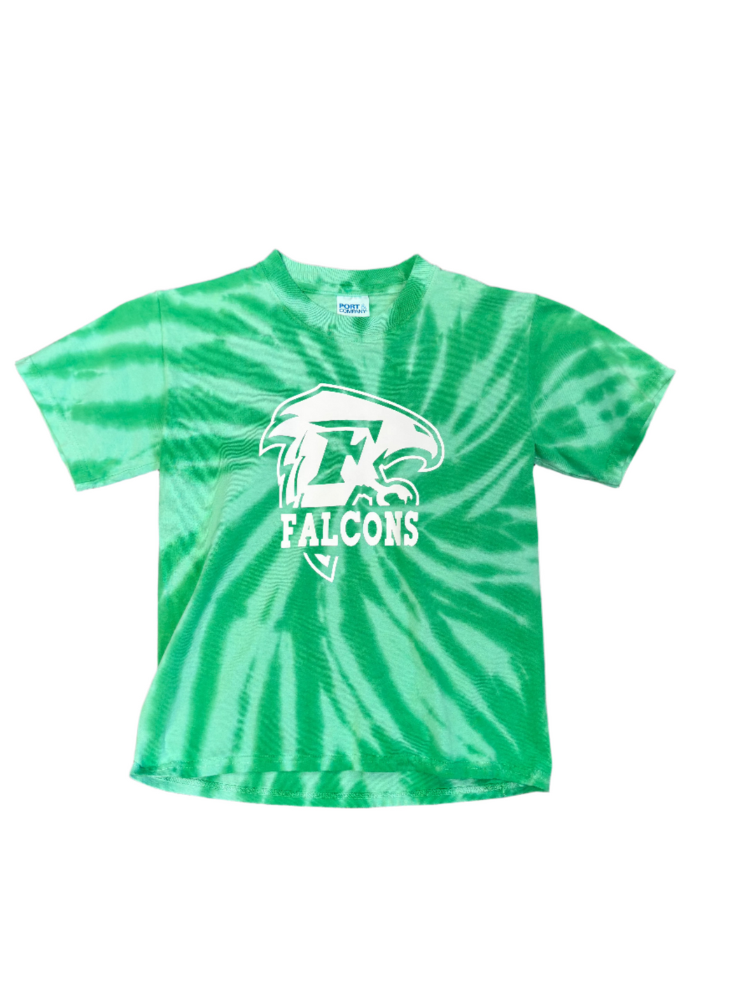 Youth Falcon Stripe Tie Dye Tee