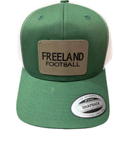 Load image into Gallery viewer, Freeland Leather Patch Snapback Hat