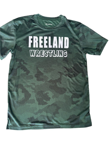 Wrestling Camo Hex (YXL)