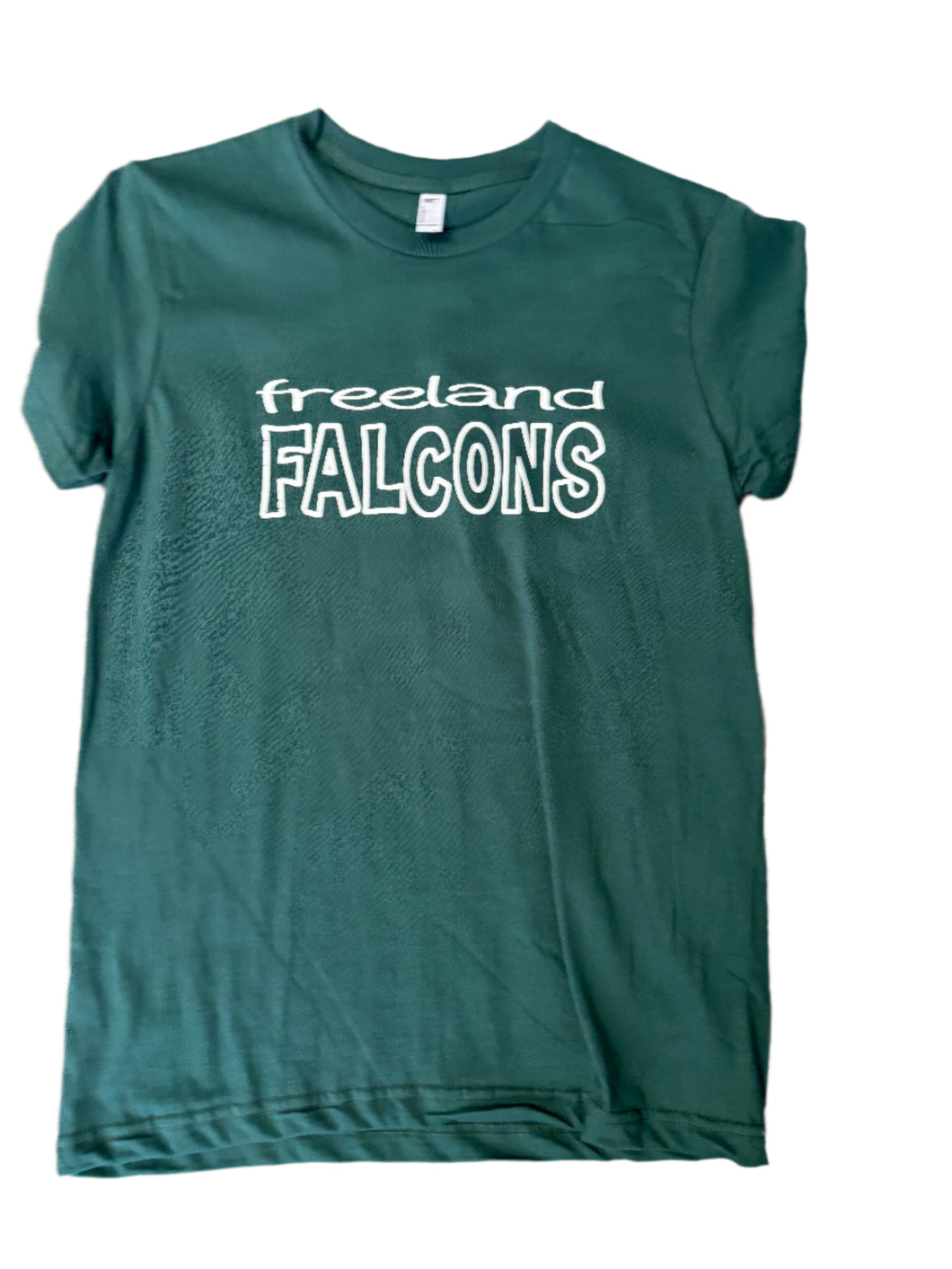 Girls Freeland Script Tee (YXL)
