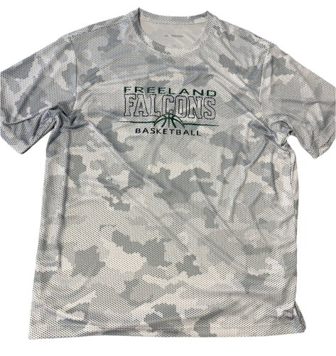 Freeland Basketball Camo Tees