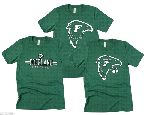 Falcon Dry Blend Tees (Youth & Adult)