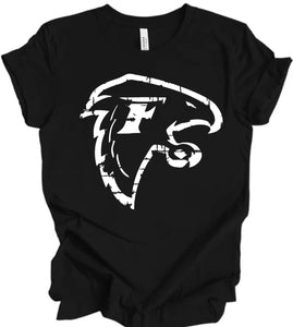 Distressed Falcon Logo Tee (Youth & Adult)