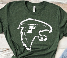 Load image into Gallery viewer, Distressed Falcon Logo Tee (Youth &amp; Adult)