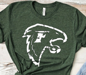 Distressed Falcon Logo Tee (Youth & Adult)