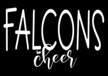 Load image into Gallery viewer, Ladies Falcon Love Cheer Boxy Pullover Hood