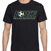 Load image into Gallery viewer, (FF) Force Logo Dry Blend Short Sleeve Tee (Youth &amp; Adult)