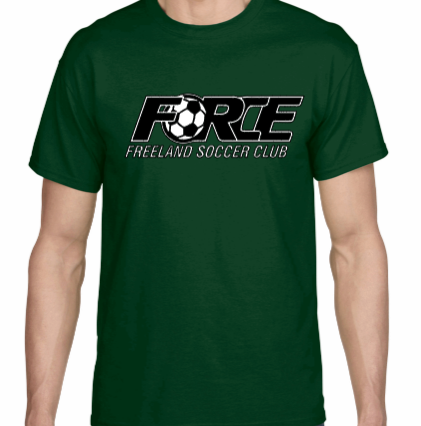 (FF) Force Logo Dry Blend Short Sleeve Tee (Youth & Adult)